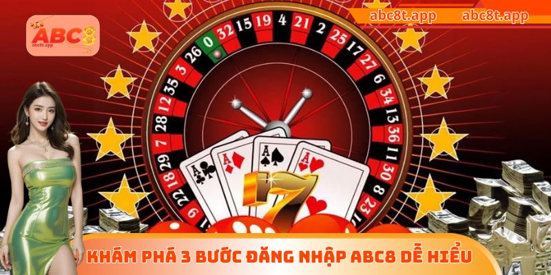Khám phá 3 bước đăng nhập ABC8 dễ hiểu 